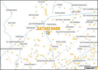 map of Goth Achhar