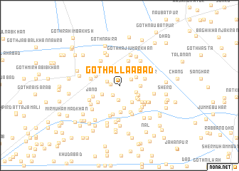 map of Goth Allāābād