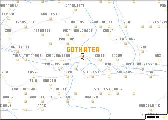 map of Gothatea