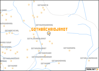 map of Goth Bāchāio Jāmot