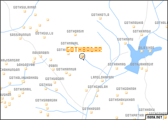 map of Goth Bādār