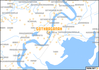 map of Goth Baganah