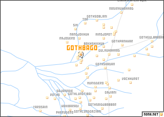 map of Goth Bāgo