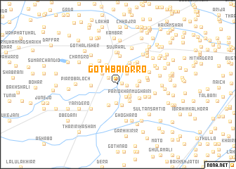 map of Goth Baidrro
