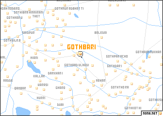 map of Goth Bāri