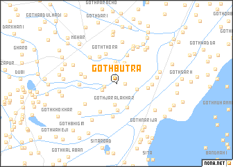 map of Goth Butra