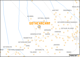 map of Goth Chachar