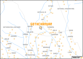 map of Goth Chandar