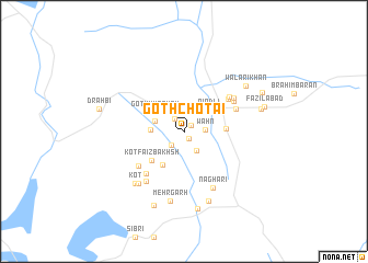 map of Goth Chotāi