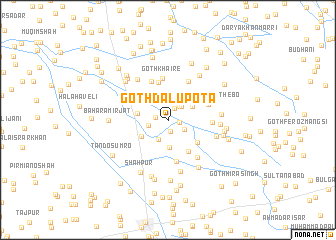 map of Goth Dālūpota