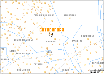 map of Goth Dānora