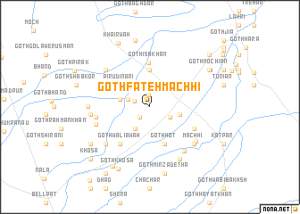 map of Goth Fateh Māchhi