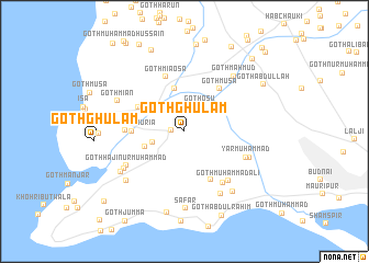 map of Goth Ghulām