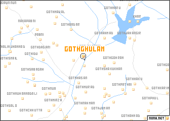 map of Goth Ghulam