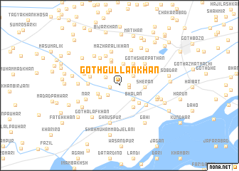 map of Goth Gullan Khān