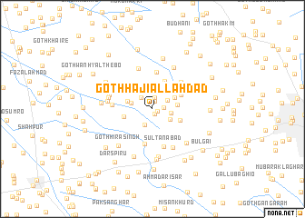 map of Goth Hāji Allāh Dād