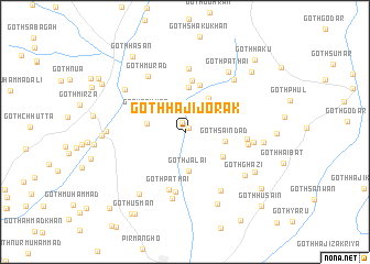 map of Goth Hāji Jorak