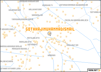 map of Goth Hāji Muhammad Ismaīl