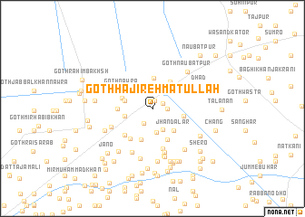 map of Goth Hāji Rehmatullāh
