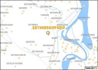 map of Goth Hāshim Faqir