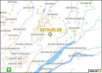 map of Goth Jalāb