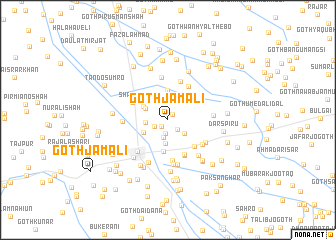 map of Goth Jamāli