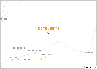 map of Goth Jīnāni