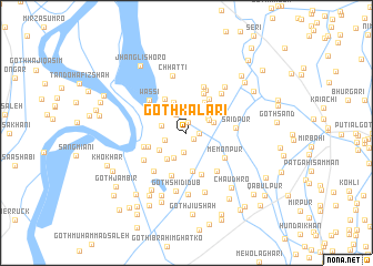 map of Goth Kalāri