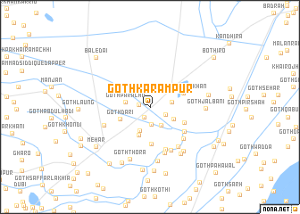 map of Goth Karampur