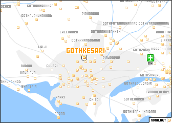 map of Goth Kesari