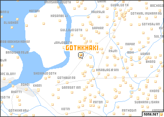 map of Goth Khāki