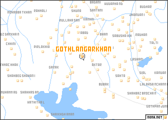 map of Goth Langar Khān