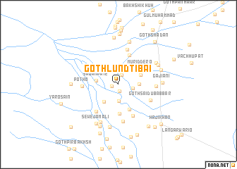 map of Goth Lund Tibāi