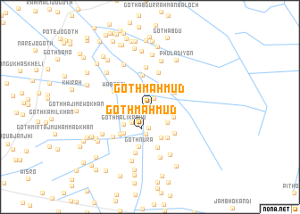 map of Goth Mahmūd