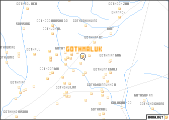 map of Goth Malūk