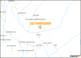 map of Goth Māndara