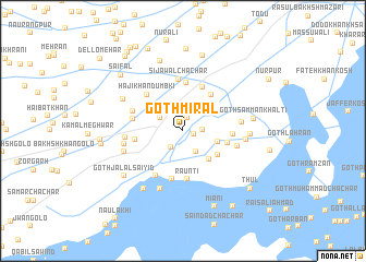 map of Goth Mīral