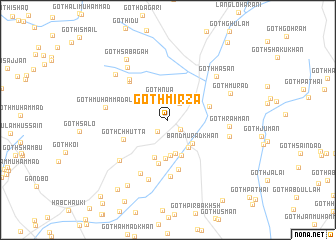 map of Goth Mirza