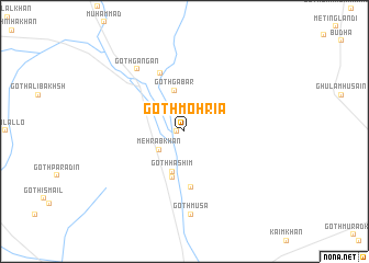 map of Goth Mohria