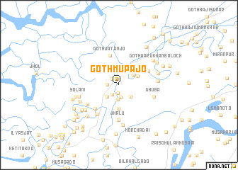 map of Goth Mupajo