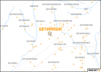 map of Goth Pāndhi