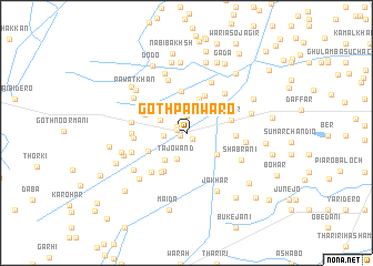 map of Goth Panwāro