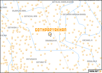 map of Goth Parya Khān