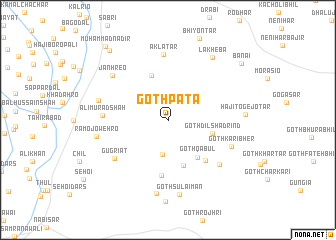 map of Goth Pāta