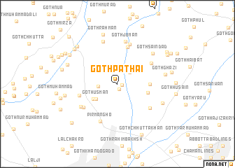 map of Goth Pathai