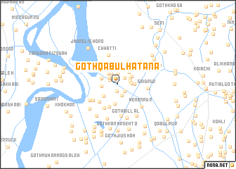 map of Goth Qabūl Hatāna