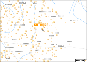 map of Goth Qabul