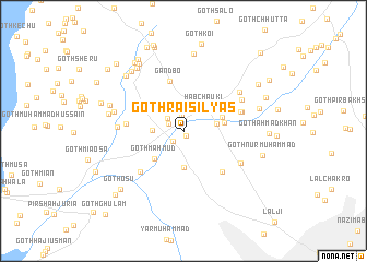 map of Goth Rais Ilyās