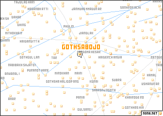 map of Goth Sabojo