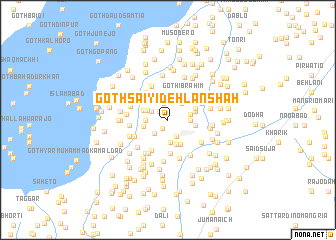 map of Goth Saiyid Ehlan Shāh